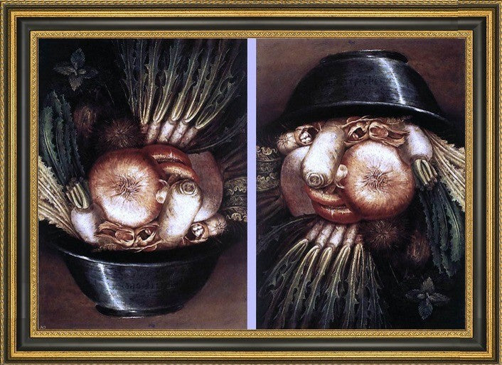 Giuseppe Arcimboldo Vegetables Bowl or Gardener