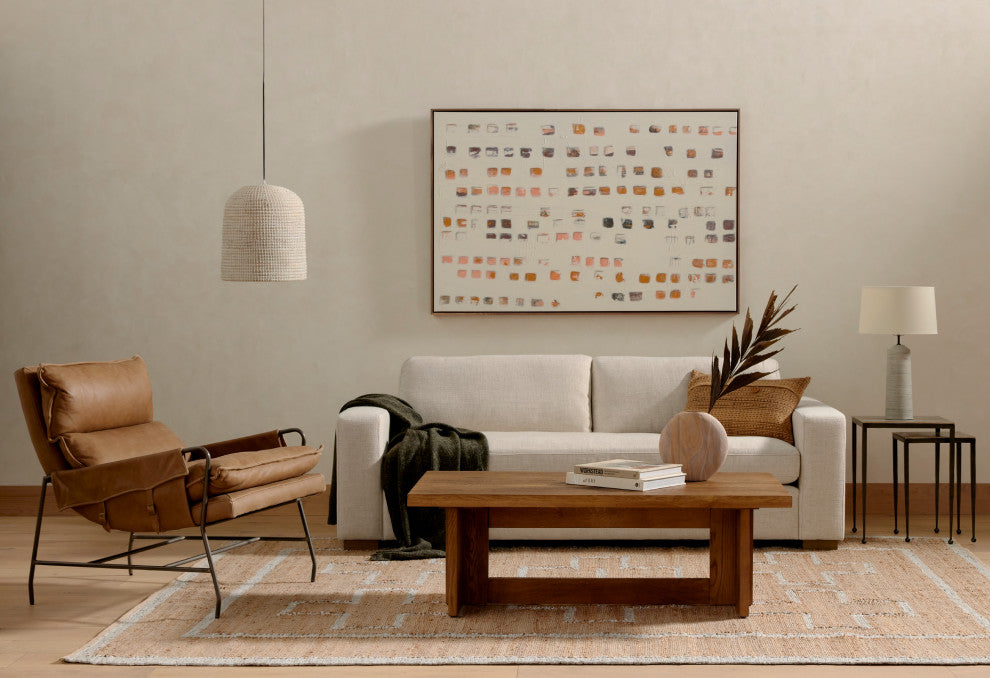 Boone Sofa 86"-Thames Cream