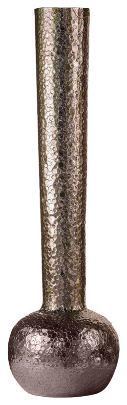 Hammer Water Mark Vase, Nickel