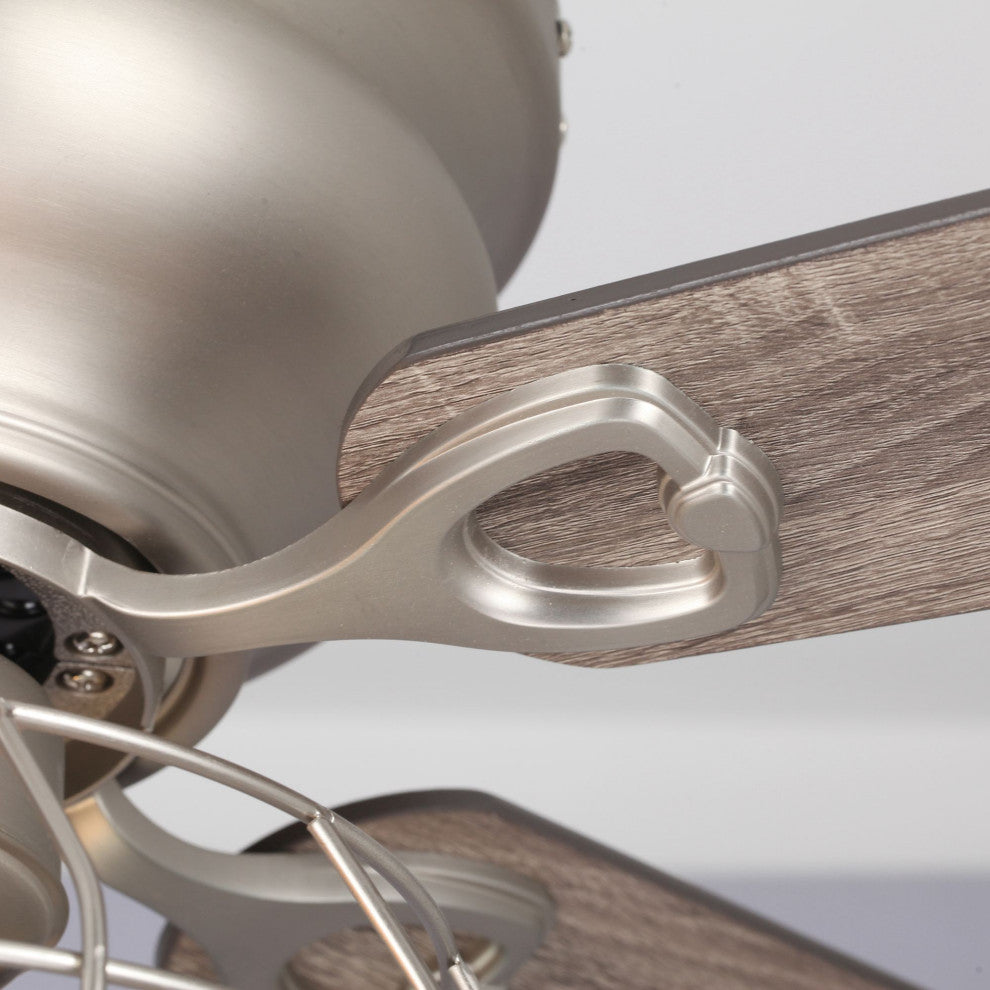 48 in Flush Mounted Modern Ceiling Fan with Remote Control