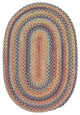 Colonial Mills Rustica RU20 Floral Burst Traditional Area Rug, Oval 8'x11'