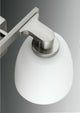 Fleet 2-Light Bath Light, Brushed Nickel
