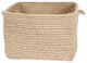 Colonial Mills Basket Chunky Natural Wool Square Basket Light Beige Square