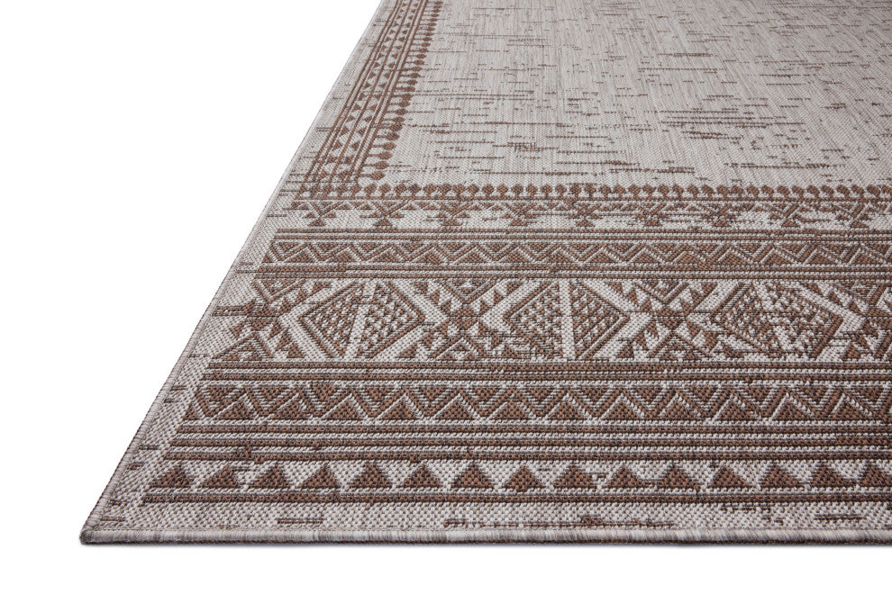 Loloi Easton Coffee / Dove 7'-10" x 10' Area Rug