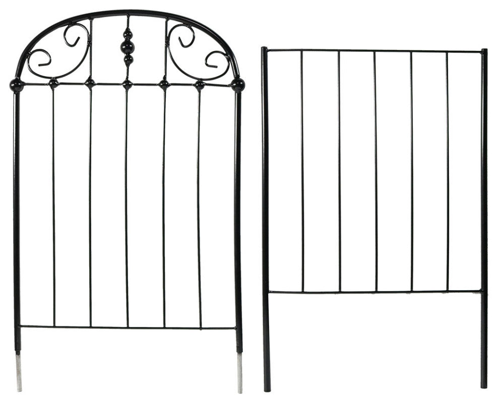 Sunnydaze 32" Durable Metal Wire Traditional Garden Trellises, Set of 2