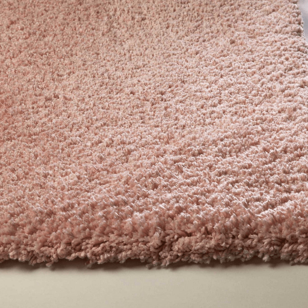 3' X 5' Rose Pink Plain Area Rug