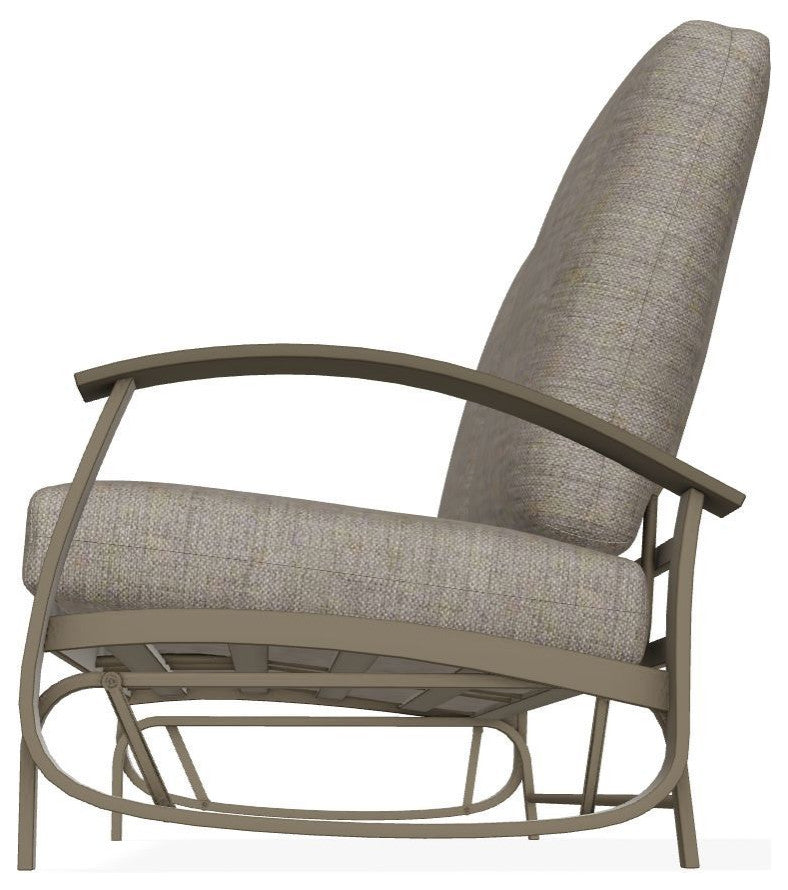 Belle Isle Cushion Deep Seating 2-Seat Glider, Cast/Beachwood