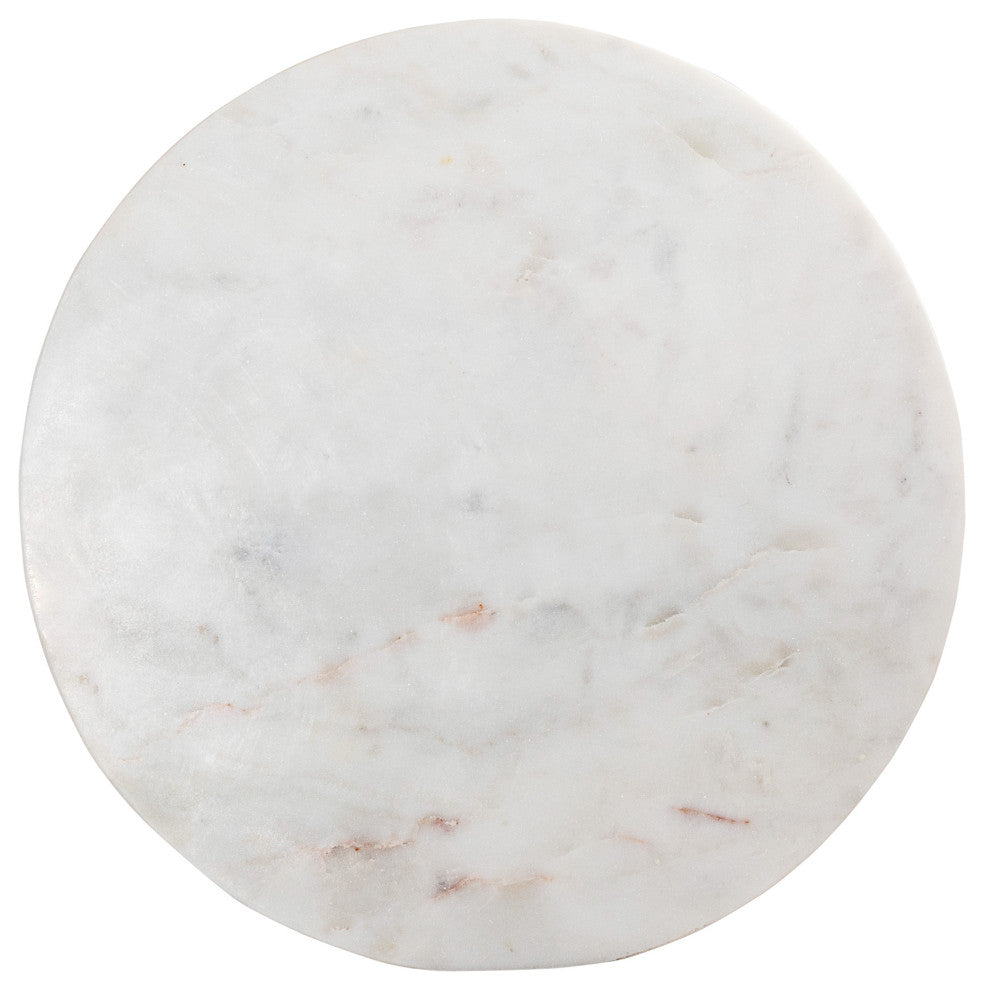 Grace Accent Table White