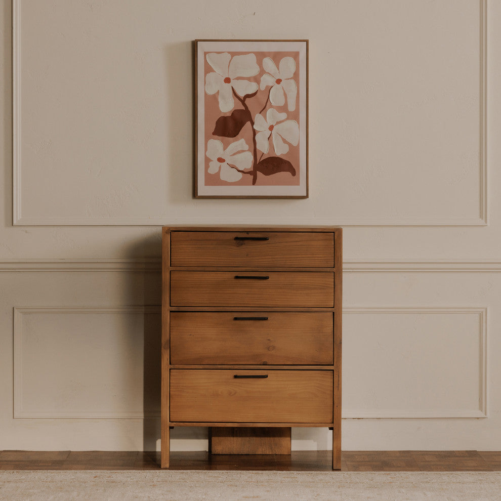 Blush Framed Painting