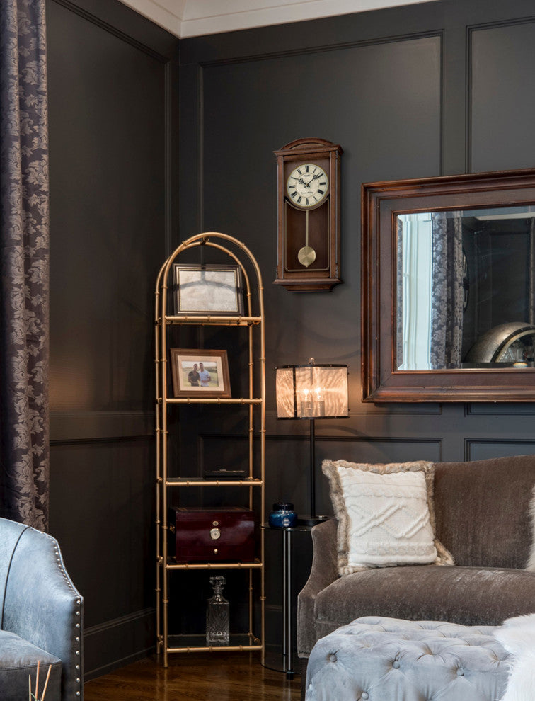 Seiko Clocks, Arched Wall Clockwith Pendulum and Dual Chimes