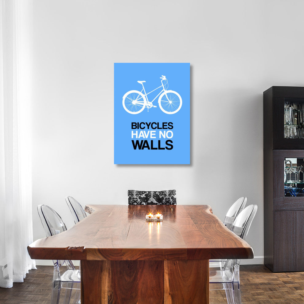 "Bicycles Have No Walls Poster 2" Fine Art Print