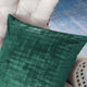 Velvet 2 Piece Euro Pillow Cover Set, Eden, 2 Piece, 26"x26"