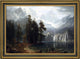 Albert Bierstadt Sierra Nevada Framed Premium Canvas Print, 18"x27"