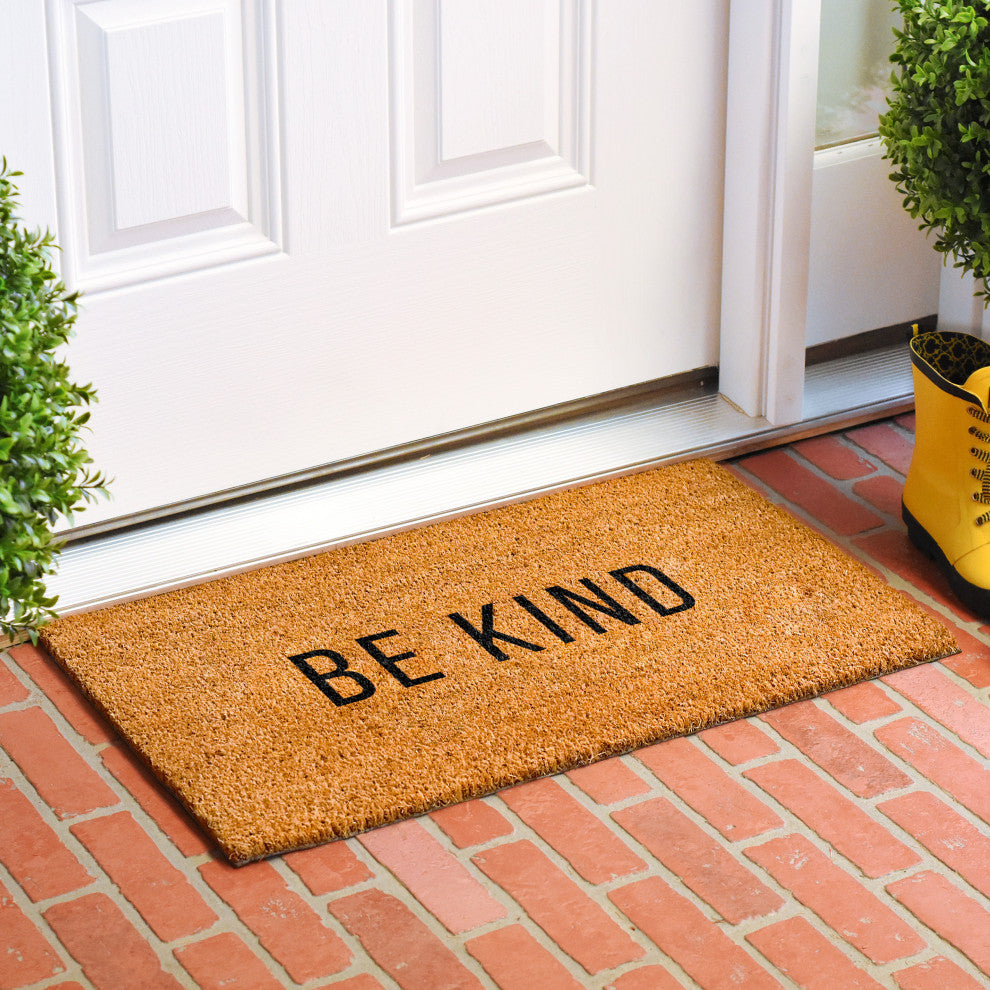 Calloway Mills Be Kind Doormat, 12"x24"