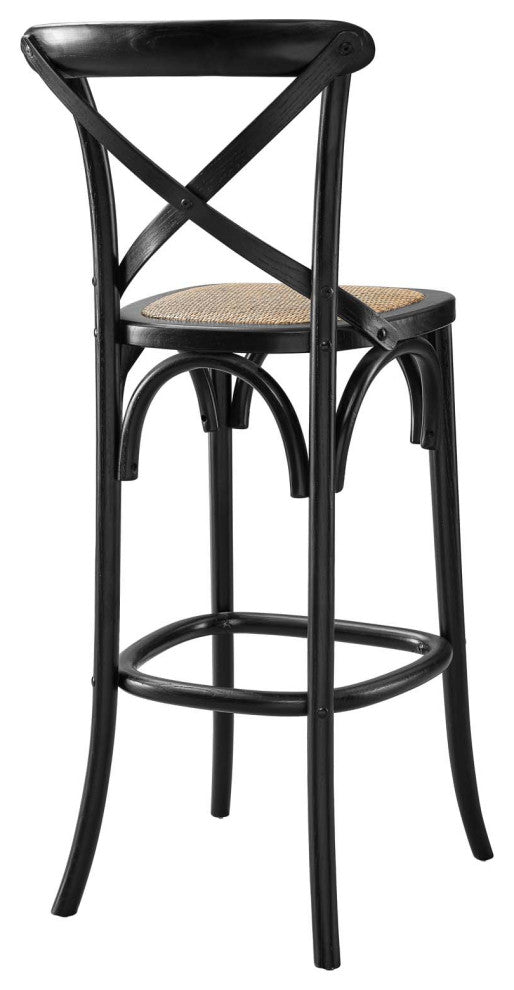 Gear Bar Stool, Black