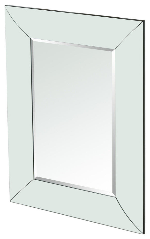 GDF Studio Sibyl Glam Rectangular Wall Mirror
