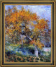 Pierre Auguste Renoir The Pear TreeFramed Premium Canvas Print, 16"x20"
