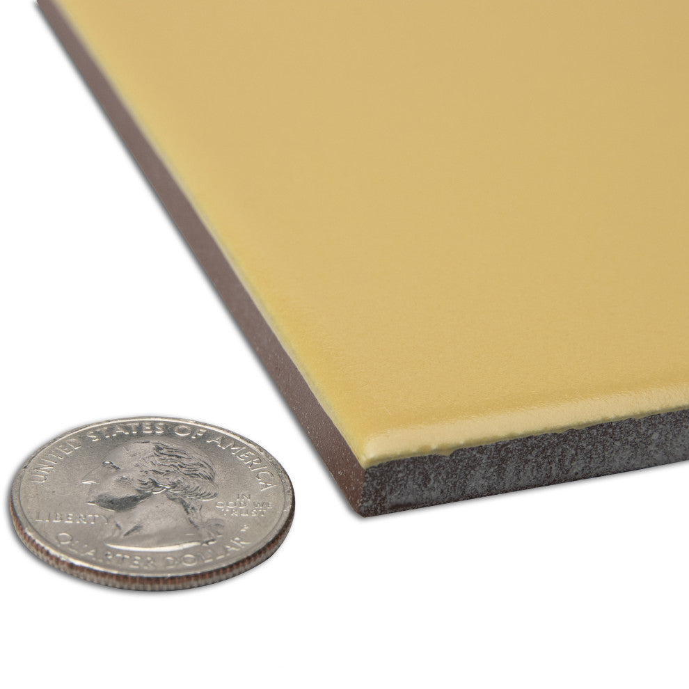 Monocolor Special Limon Ceramic Floor and Wall Tile