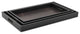 Faux Snakeskin Vinyl Trays, Brown, Set of 3