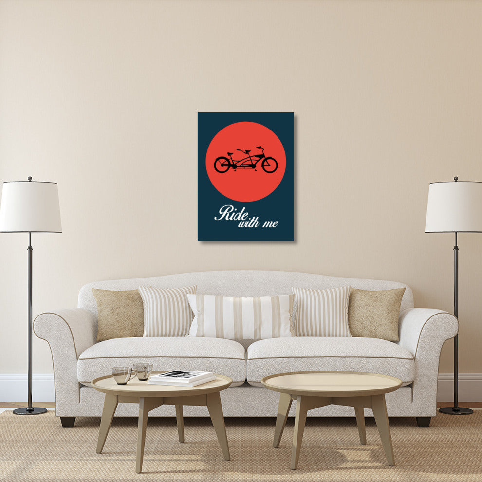 "Ride With Me Poster 1" Fine Art Print