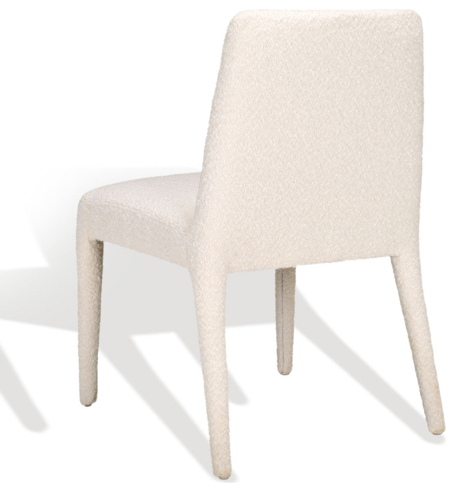 Safavieh Couture Derrick Boucle Dining Chair, Ivory