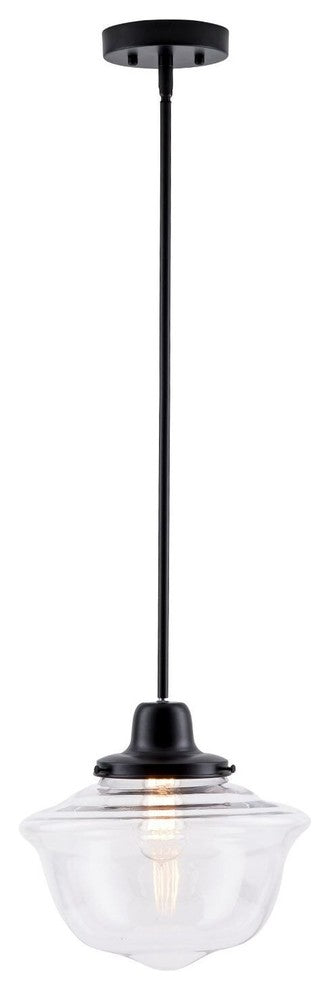 Lavagna Pendant Light with Bulb, Black