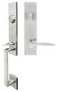 Toronto Lever, Tubular Entry Handleset, RHR, Satin Stainless Steel