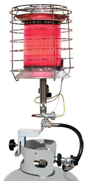 DuraHeat TT-360 Portable Propane Tank Top Heater, 360-Degree, 30K/35K/40K BTU