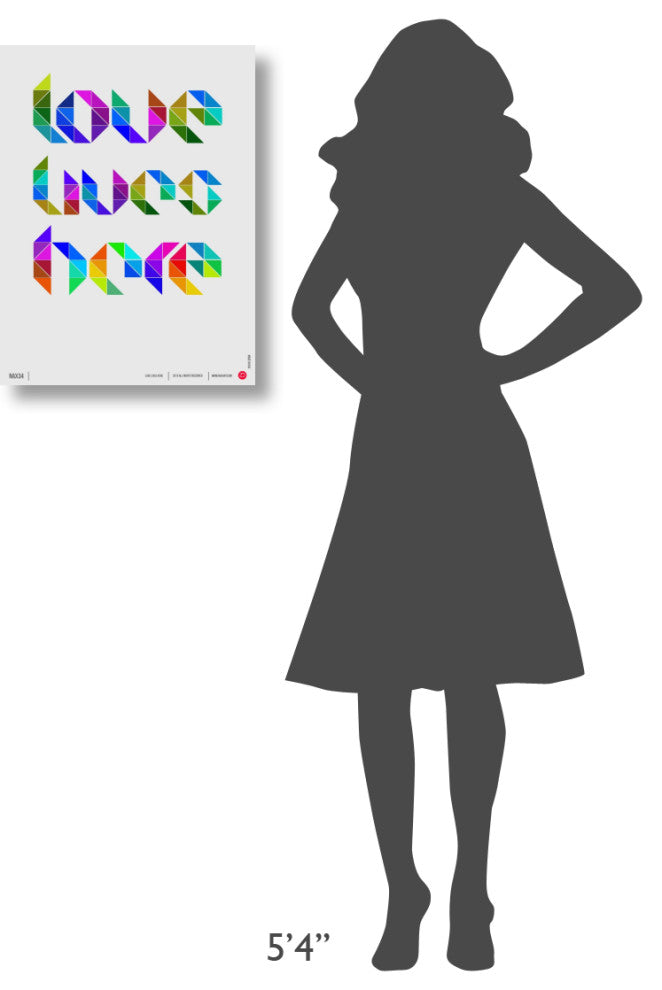 "Love Poster 4" Fine Art Print
