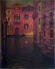 Henri Le Sidaner The Red Palace - 20" x 25" Premium Canvas Print