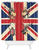 Eric Fan Meet The Beetles Shower Curtain