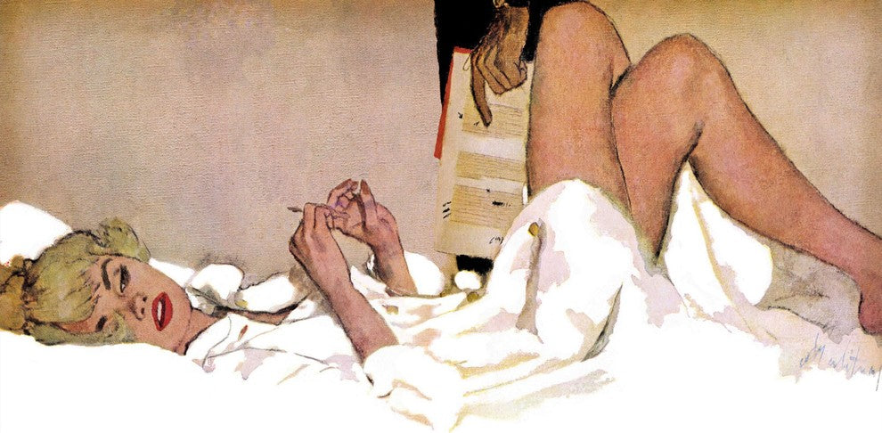 "Organization Wife" Painting Print on Canvas by Coby Whitmore
