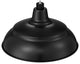 R Series Collection 1-Light 14" RLM Warehouse Shade, Satin Black