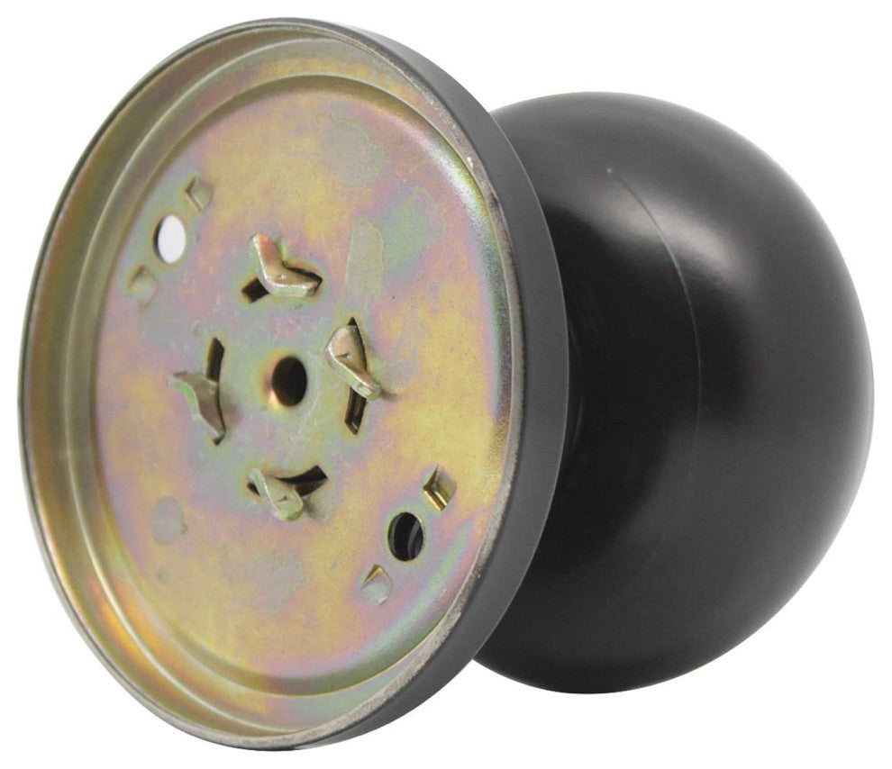 Black Single Sided Dummy Door Knob, 1 Piece