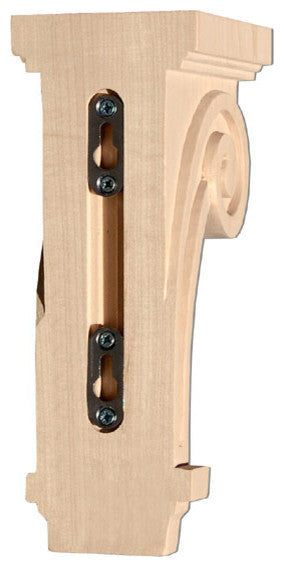 Raleigh Small Craftsman Corbel, Cherry