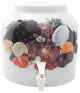 Goldwell Designs Tropical Fruits Design Water Dispenser Crock