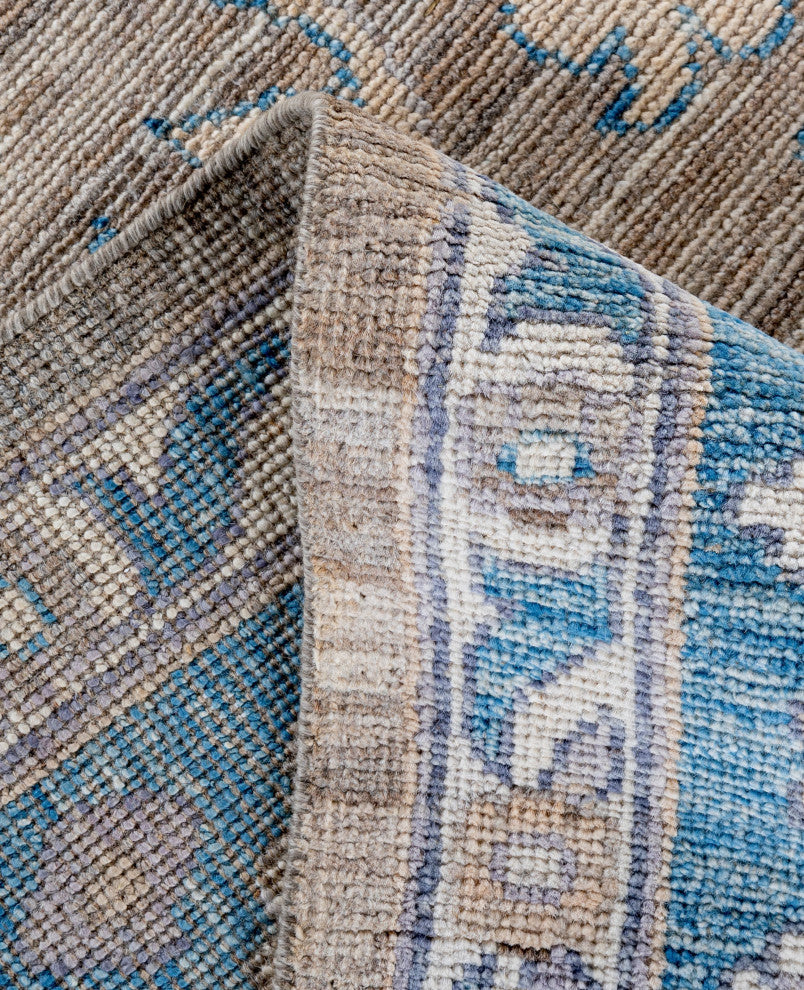 Oushak One-of-a-Kind Hand-Knotted Area Rug Brown, 8'9" x 12'2"