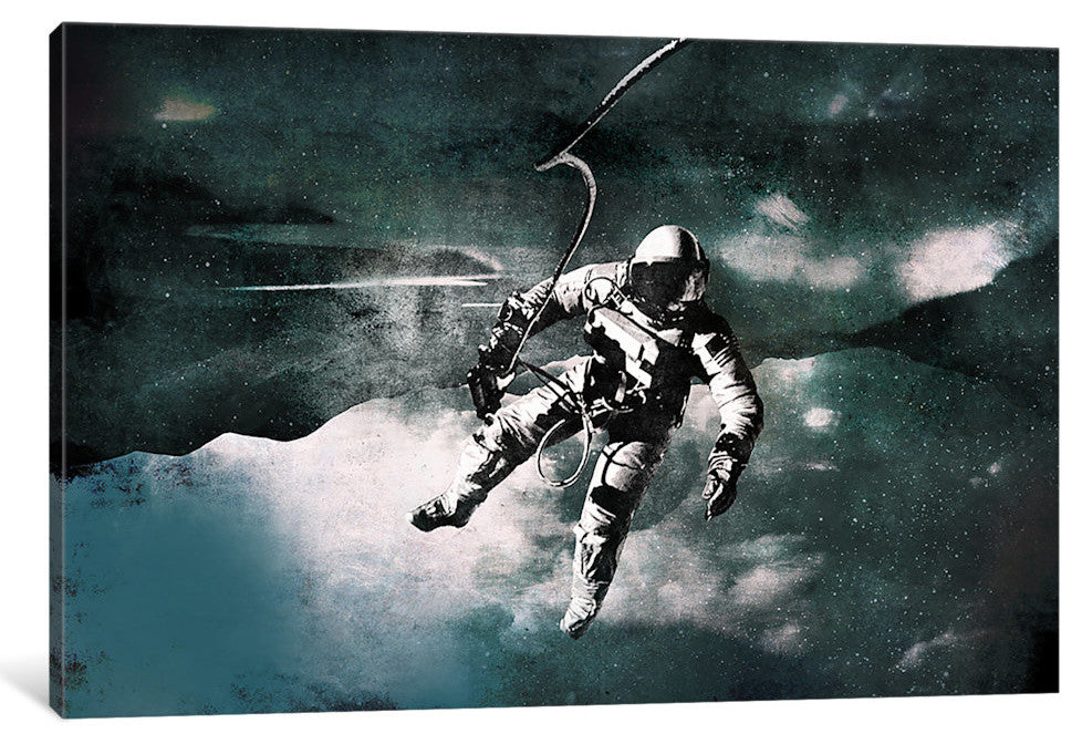 "Space Walk Gallery" by 5by5collective, 40x26x1.5"