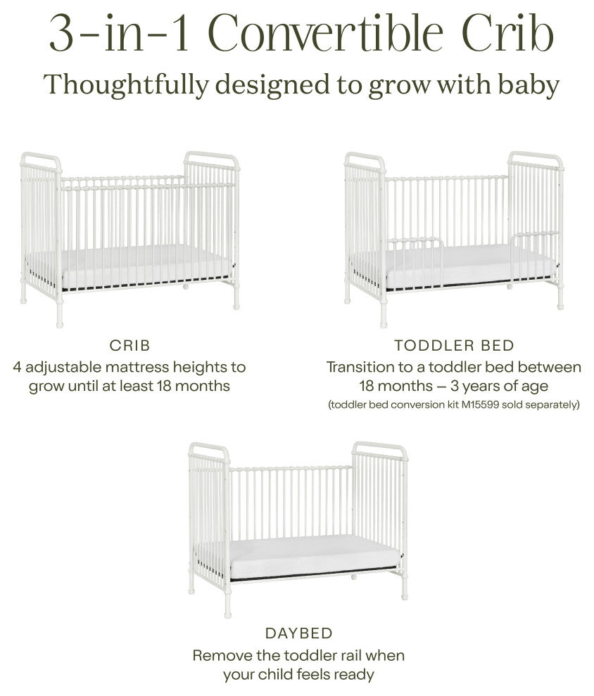 Abigail 3-in-1 Convertible Crib