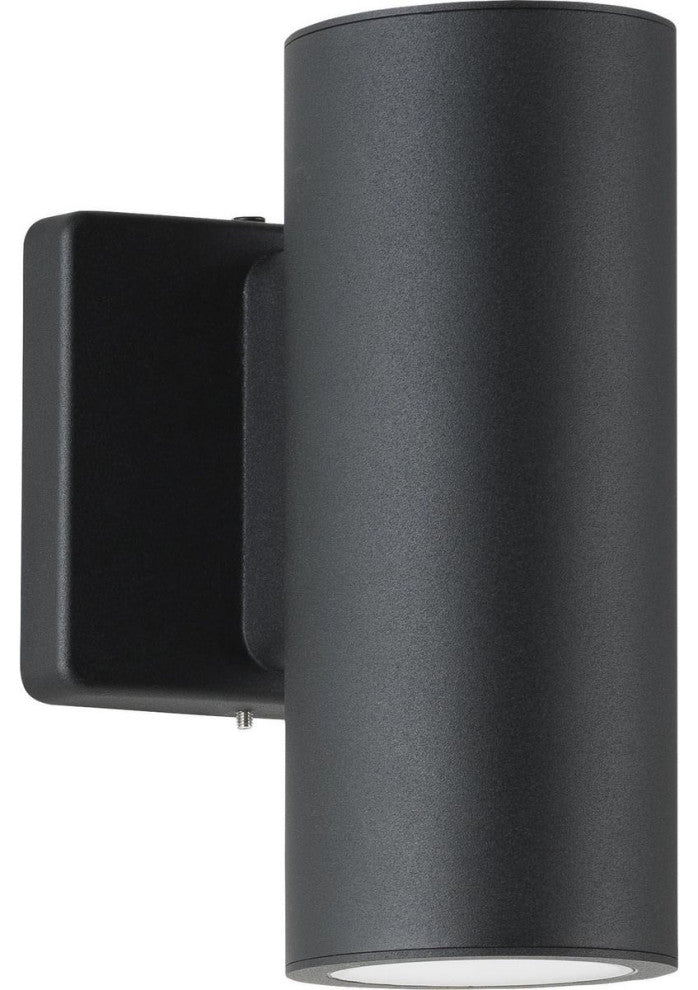 3" Outdoor Wall Mount Outdoor Cylinder Light, 2-Light