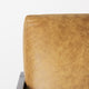 Armelle Genuine Leather With Solid Iron Frame Accent Chair