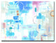 Silver Circles' Ready2HangArt Canvas by Leslie Owens, 20"x16"