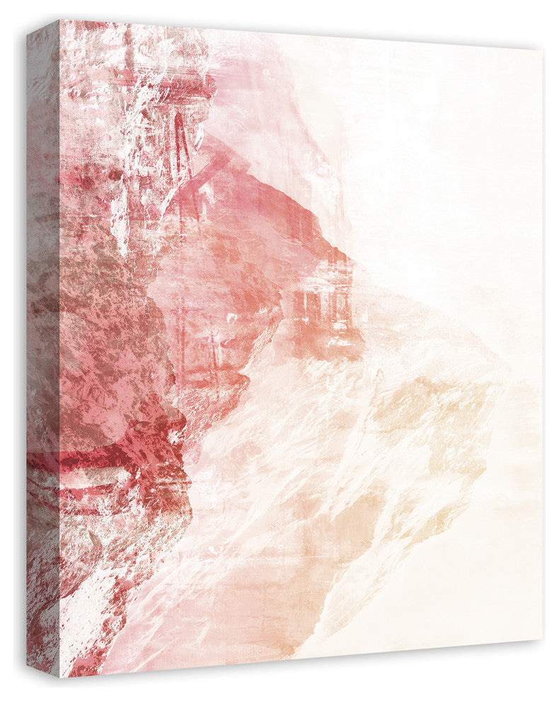 Blush Pink Watercolor 16x20 Canvas Wall Art