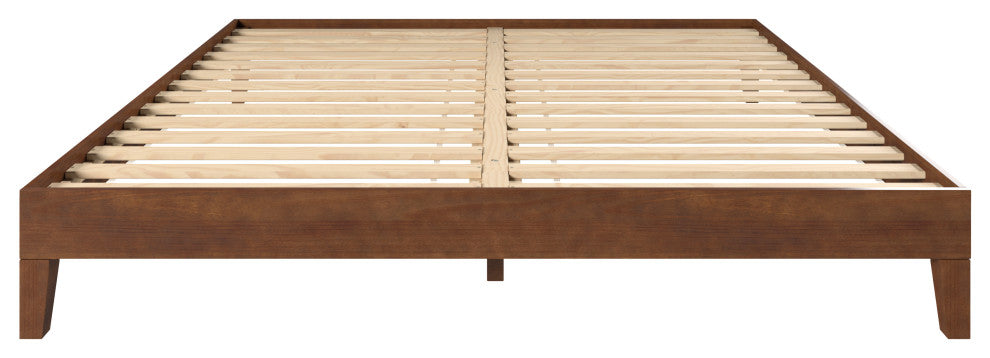 Nix King Platform Bed, Natural