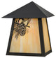 12W Stillwater Winter Pine Wall Sconce
