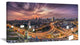 "Bangkok S Shaped Express Way" Cityscape Artwork Canvas, 1 Panel, 60"x28"