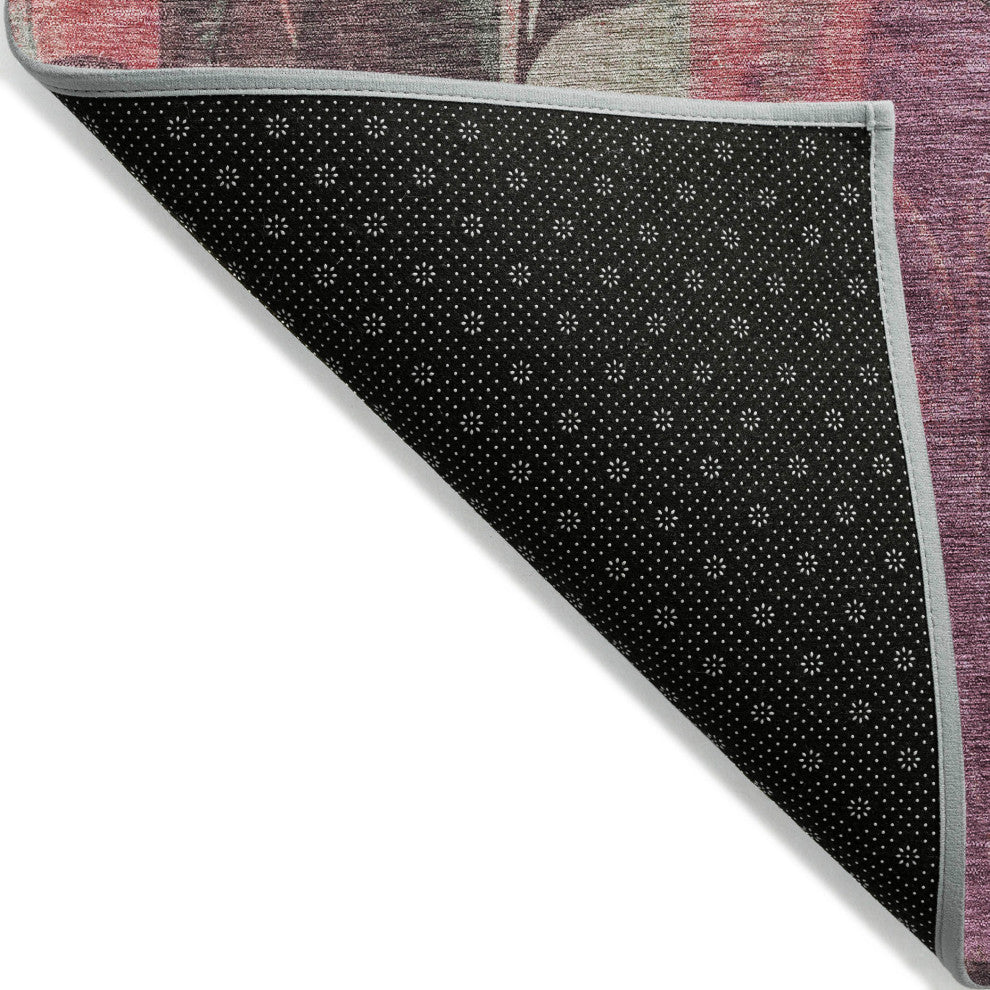 Machine Washable Indoor/Outdoor Chantille ACN1871 Blush 5' x 7'6" Rug