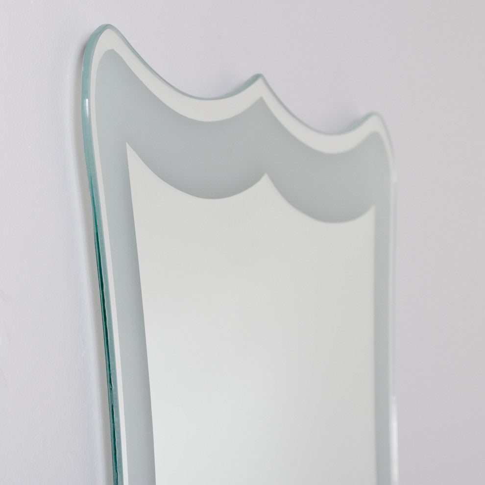 Coquette Frameless Bathroom Mirror