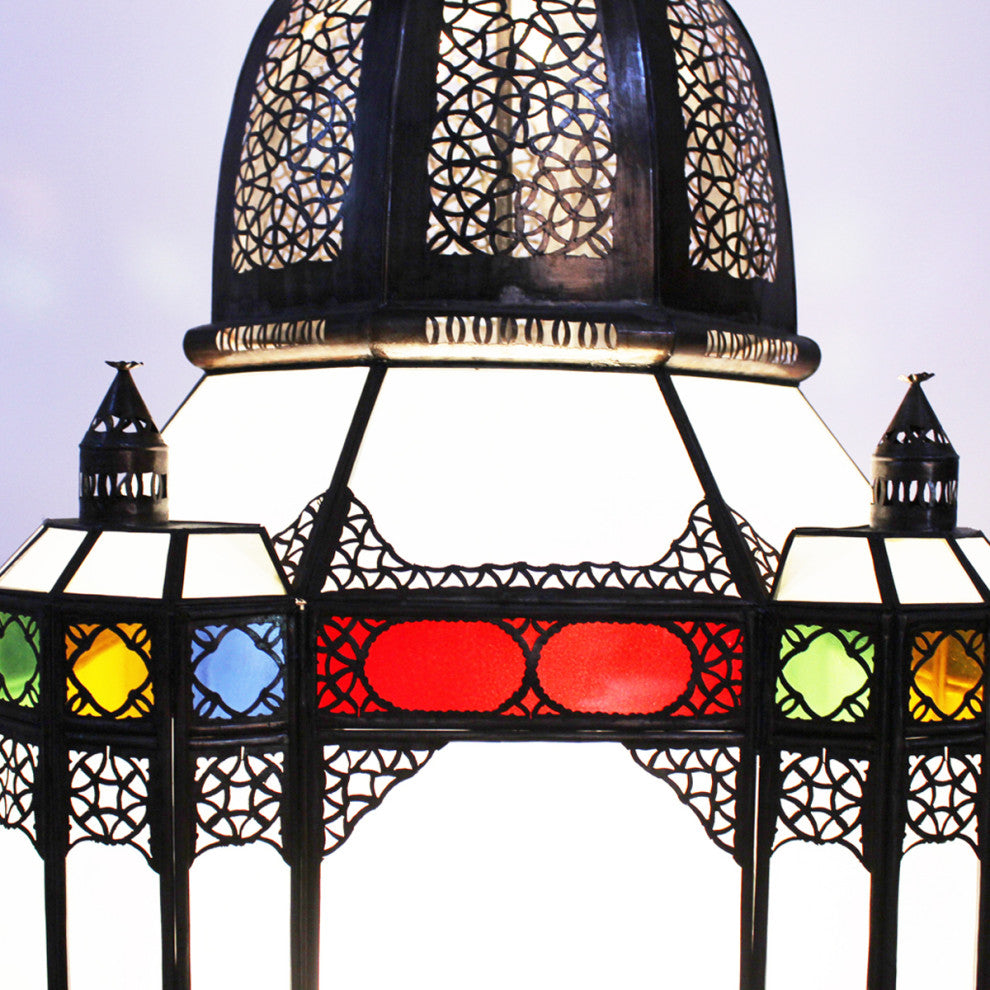 XL Moroccan Colorful Lantern