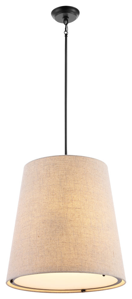 Arden 1-Light Farmhouse Bohemian Iron LED Pendant